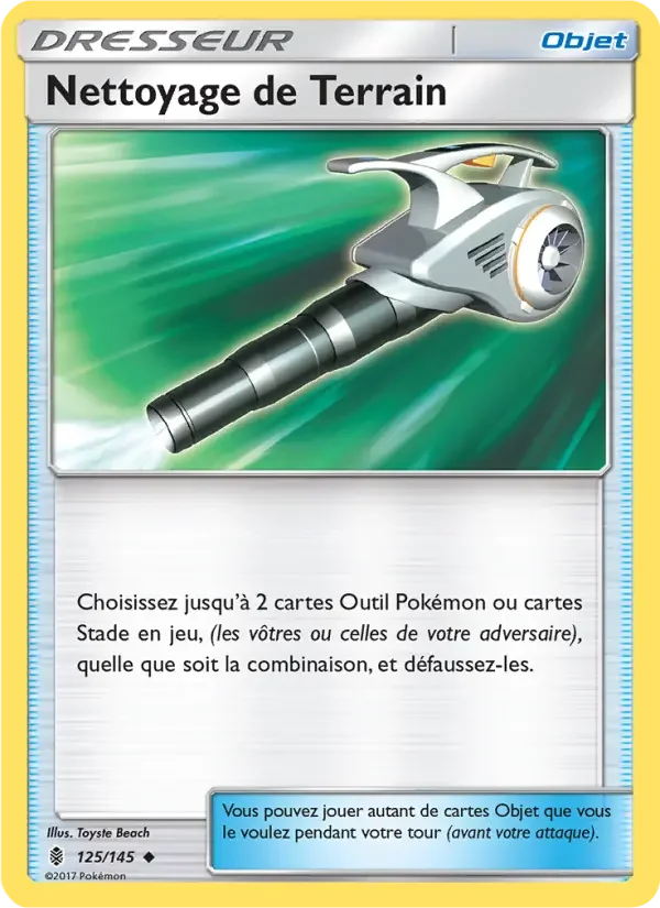 Carte Nettoyage de Terrain