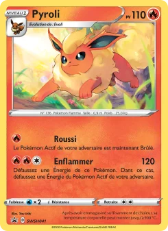 Carte Pokémon Pyroli — Promos Épée et Bouclier
