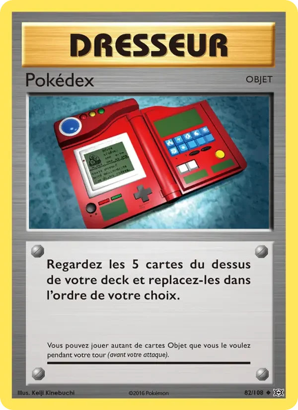 Carte Pokédex