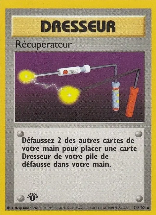 Carte Récupérateur