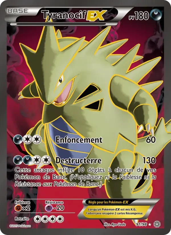 Carte Tyranocif EX