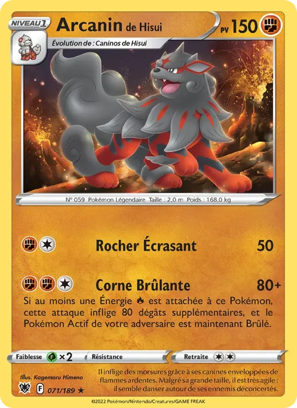 Carte Arcanin de Hisui