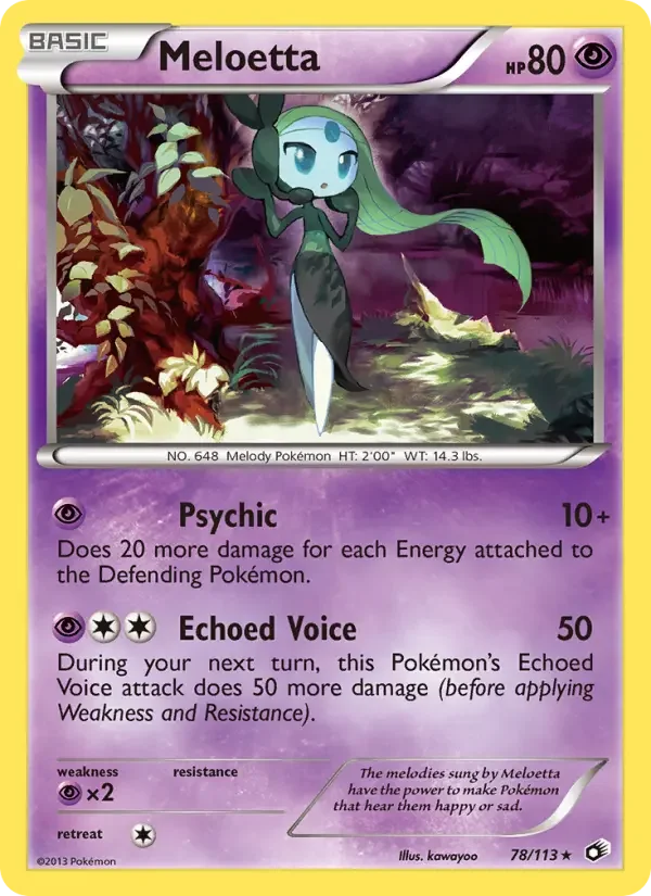 Carte Meloetta
