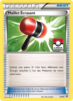 Carte Pokémon Maillet Écrasant — Bienvenue à Kalos