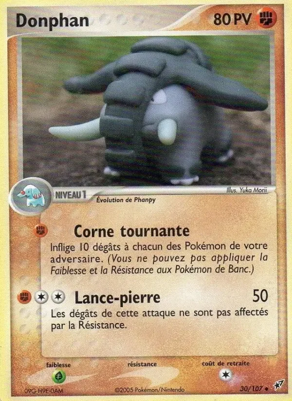 Carte Pokémon Donphan — Deoxys