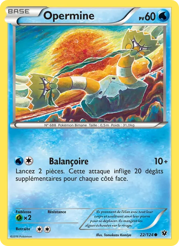 Carte Pokémon Opermine — Impact des Destins