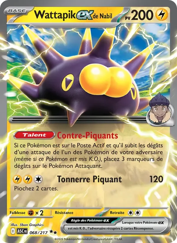 Carte Wattapik-ex de Nabil