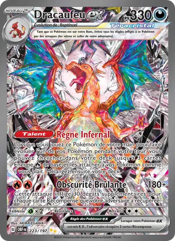 Carte Dracaufeu-ex