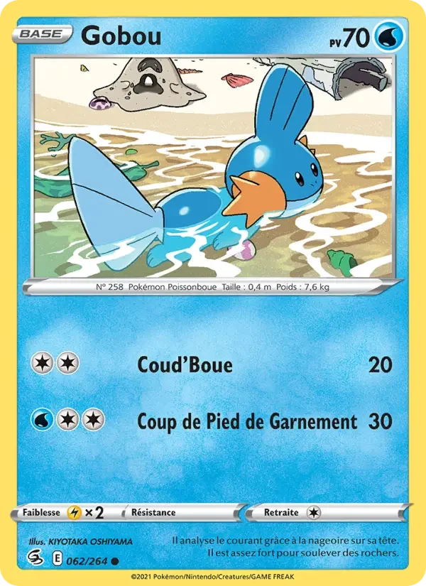 Carte Pokémon Gobou — Poing de Fusion