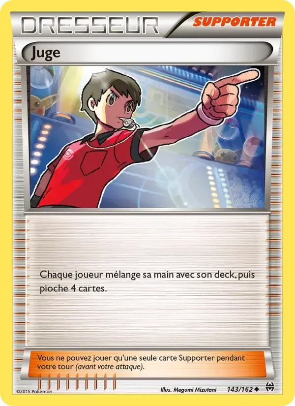 Carte Pokémon Juge — Impulsion TURBO