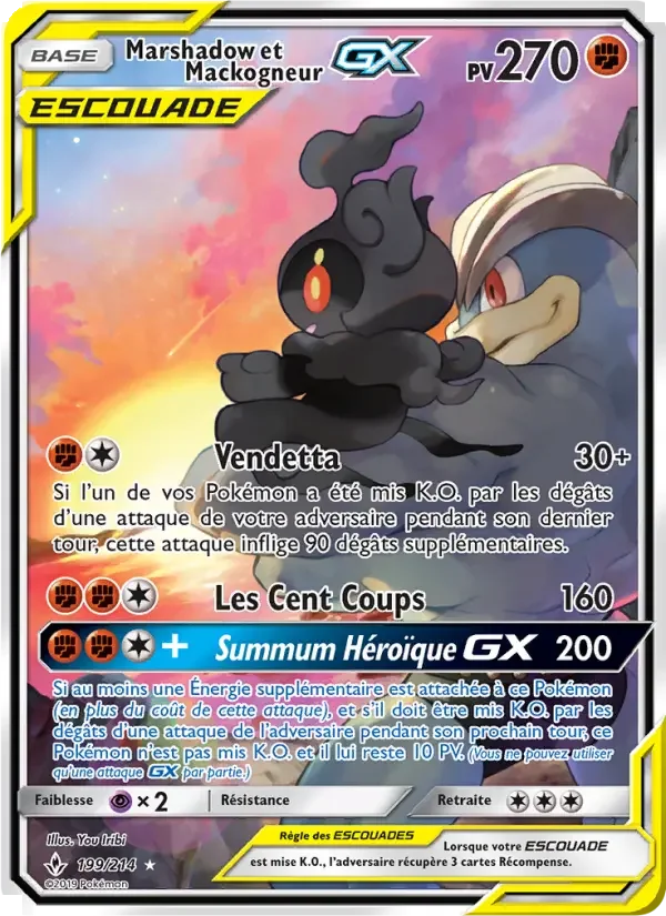 Carte Marshadow et Mackogneur GX
