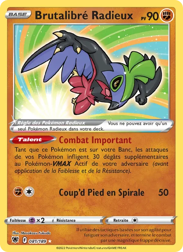 Carte Brutalibré Radieux