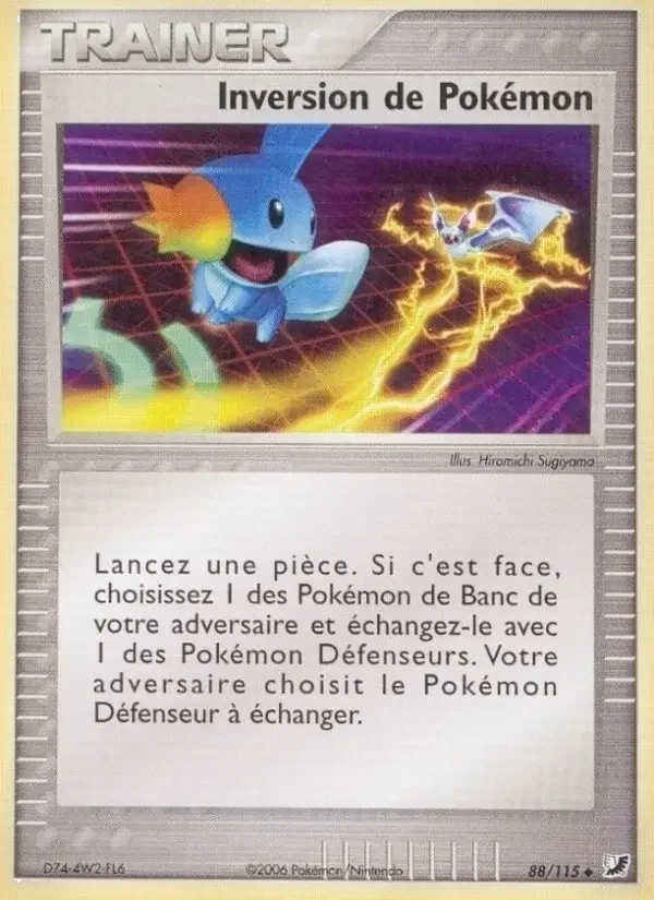 Carte Inversion de Pokémon