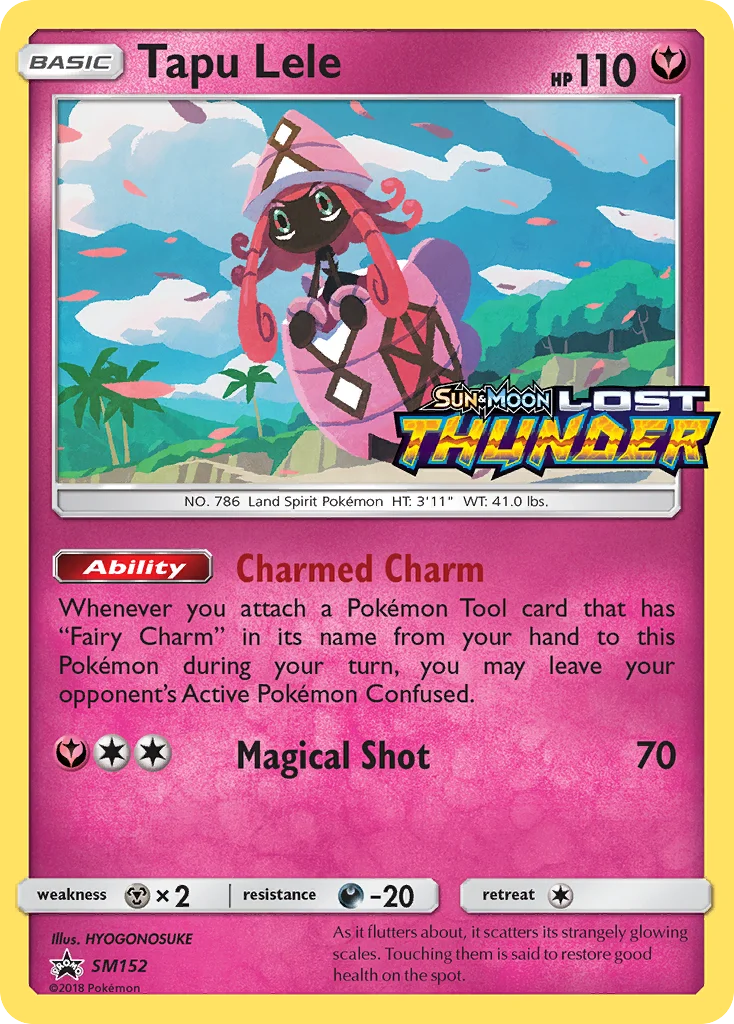Carte Pokémon Tokopiyon — Promos Soleil et Lune