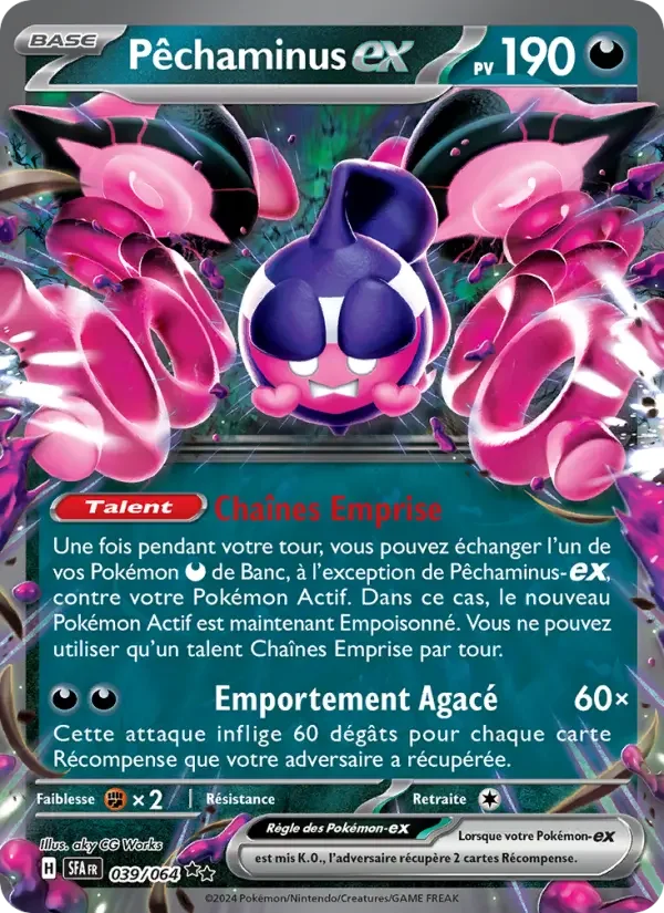 Carte Pêchaminus-ex