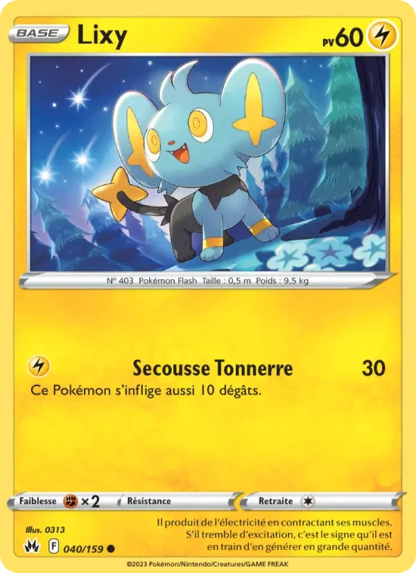 Carte Pokémon Lixy — Zénith Suprême