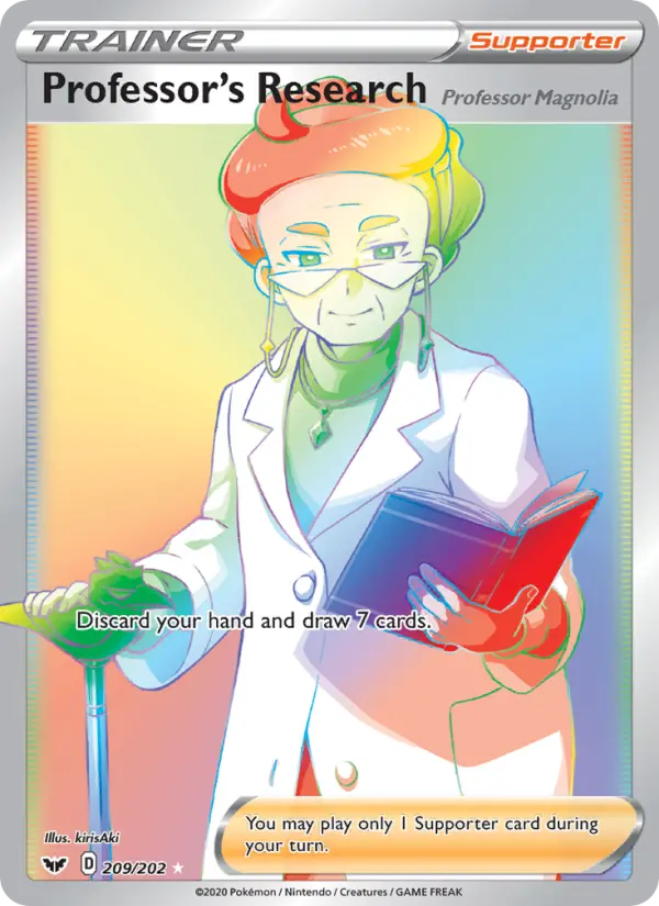 Carte Professor's Research - Professor Magnolia