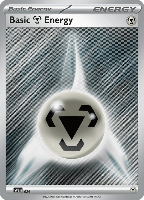 Carte Pokémon Énergie Métal — Écarlate et Violet