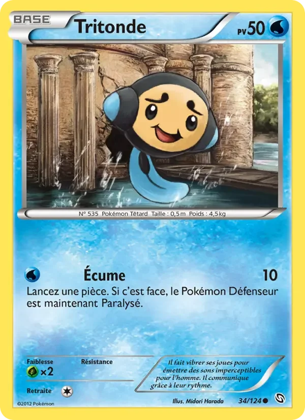 Carte Pokémon Tritonde — Dragons Exaltés
