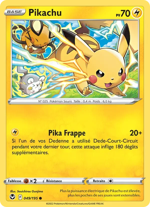 Carte Pikachu