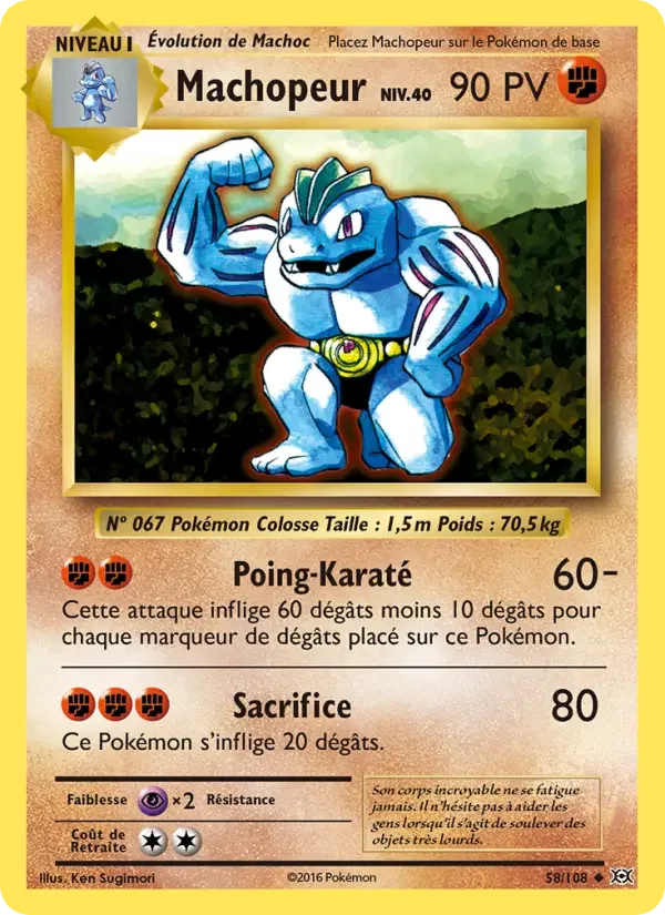 Carte Machopeur