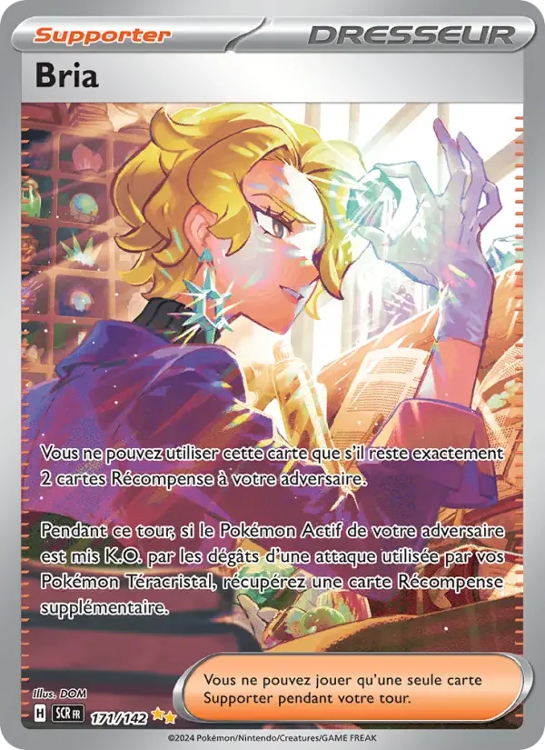 Carte Pokémon Bria — Couronne Stellaire