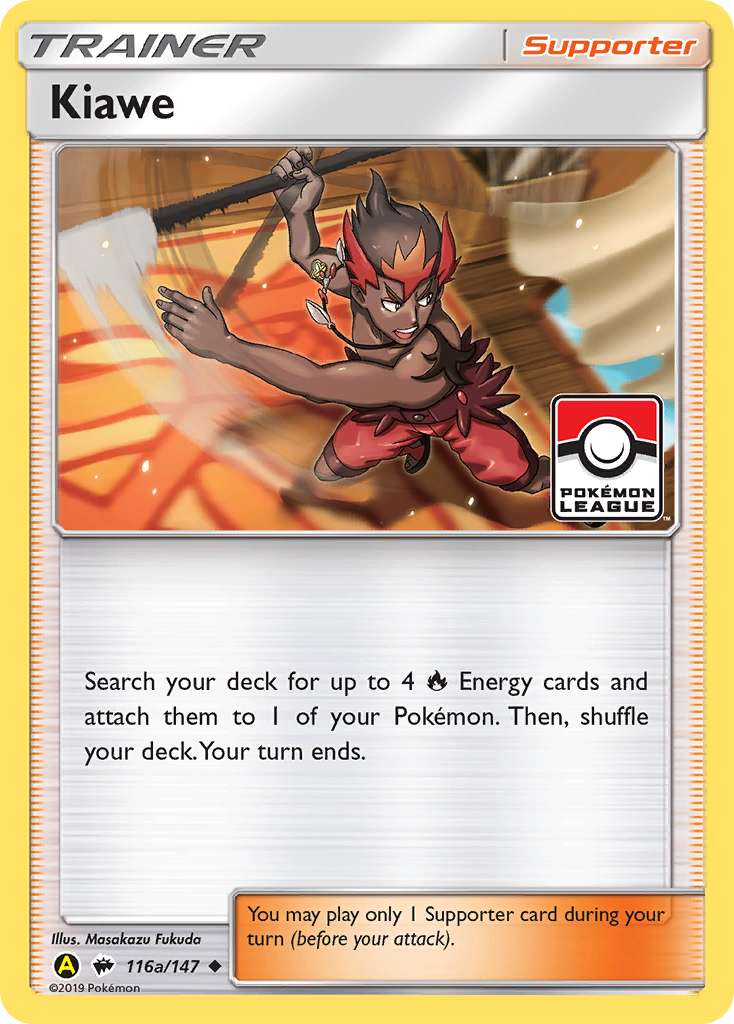 Carte Pokémon Kiawe — Ombres Ardentes
