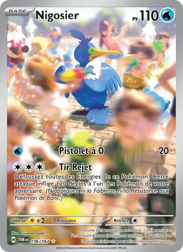 Carte Pokémon Nigosier — Mascarade Crépusculaire