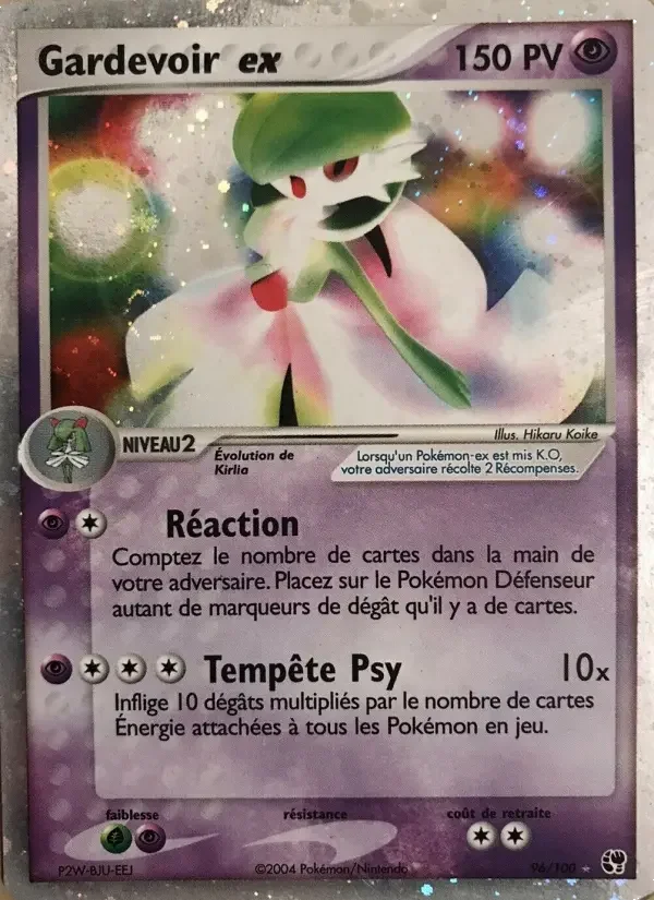Carte Gardevoir ex