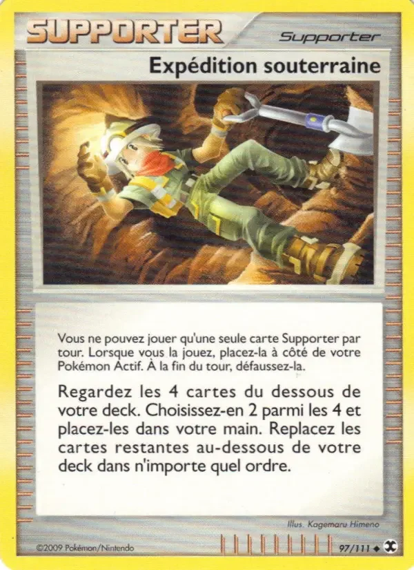 Carte Expédition souterraine