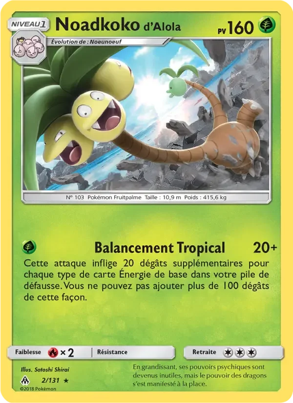 Carte Noadkoko d’Alola