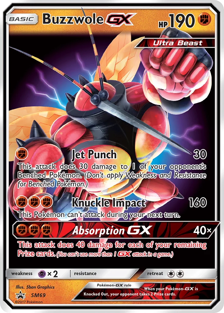 Carte Pokémon Câblifère GX — Promos Soleil et Lune