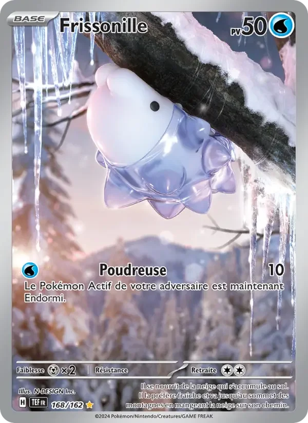 Carte Pokémon Frissonille — Forces Temporelles