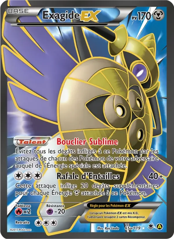 Carte Pokémon Aegislash EX — Vigueur Spectrale