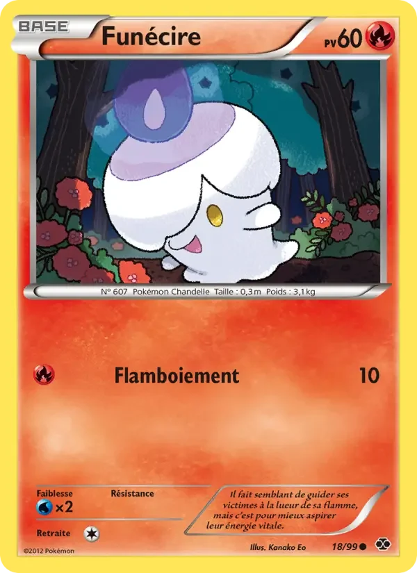 Carte Pokémon Funécire — Destinées Futures
