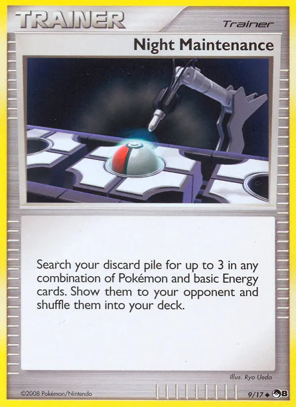 Carte Night Maintenance