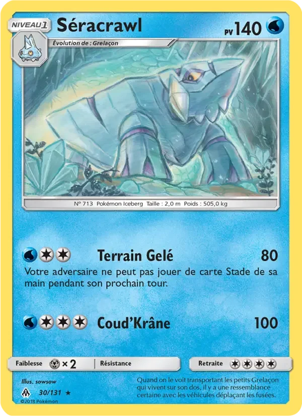 Carte Séracrawl