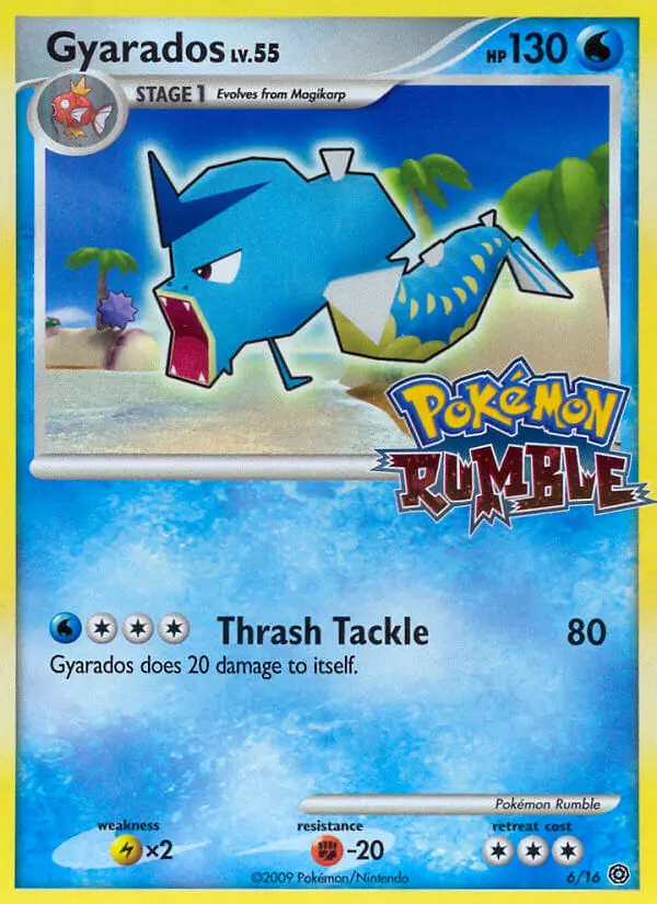 Carte Pokémon Léviator — Pokémon Rumble