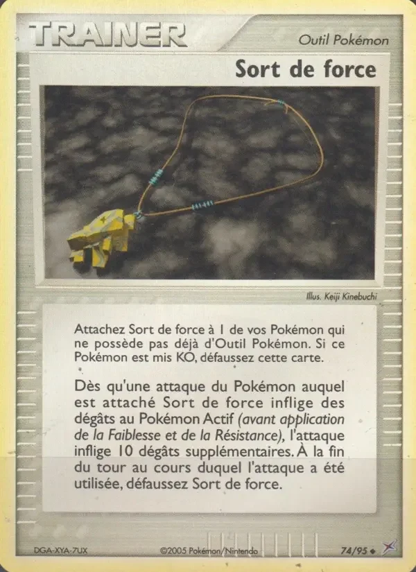 Carte Pokémon Sort de force — Team Magma vs Team Aqua