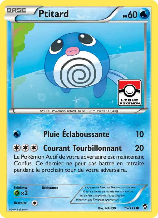 Carte Pokémon Ptitard — Poings Furieux