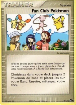 Carte Fan Club Pokémon