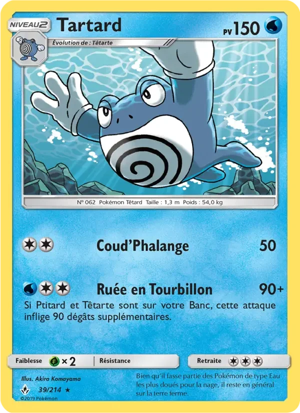 Carte Pokémon Tartard — Alliance Infaillible