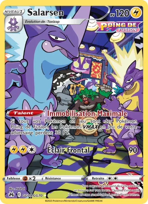 Carte Pokémon Salarsen — Zénith Suprême