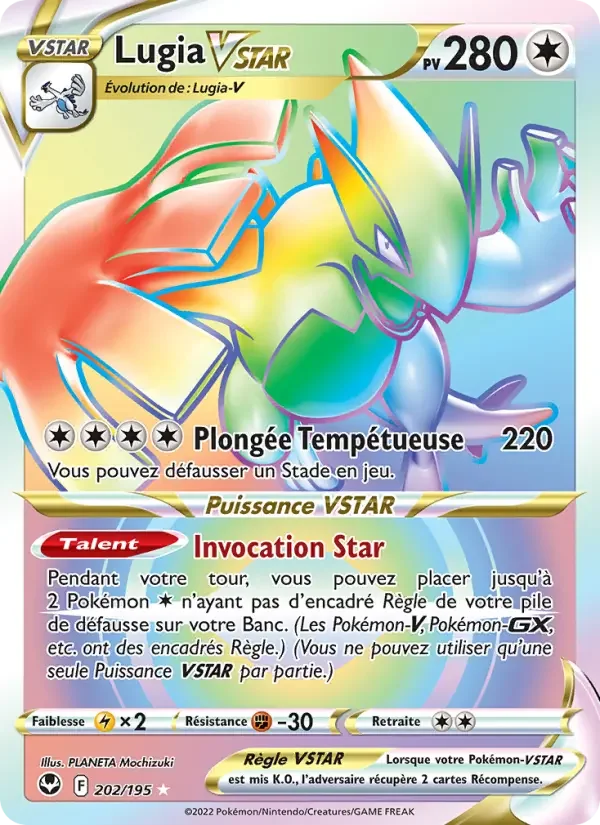 Carte Lugia VSTAR