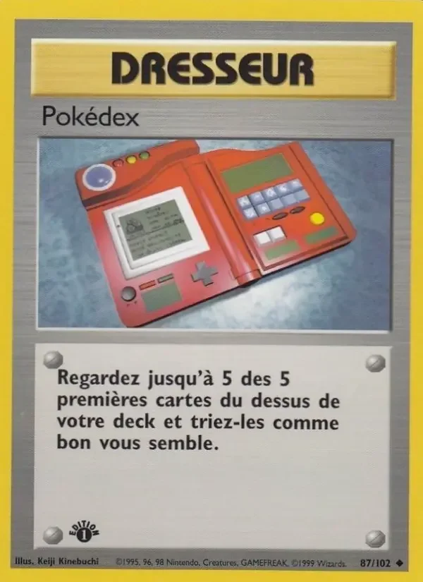 Carte Pokédex