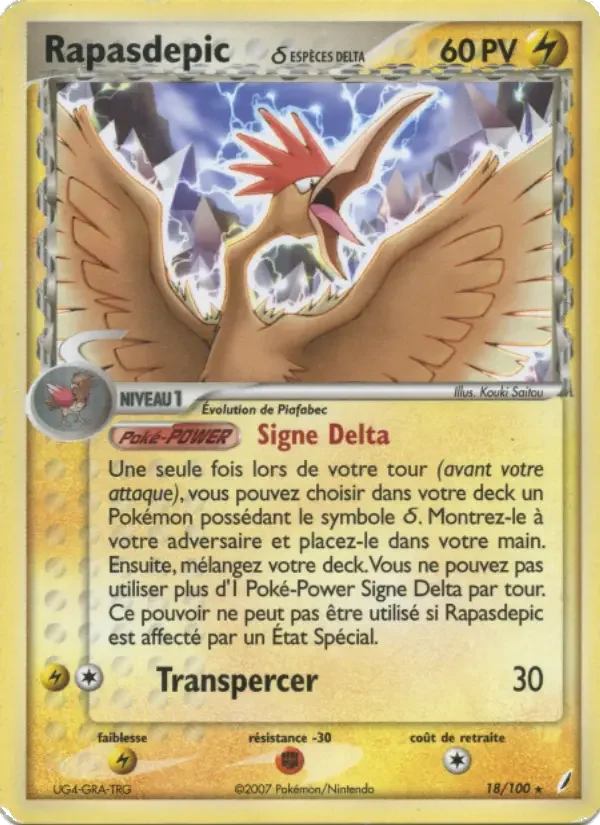 Carte Rapasdepic δ