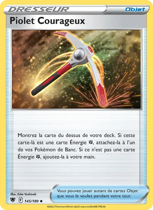 Carte Piolet Courageux