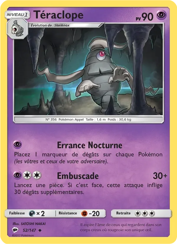 Carte Téraclope