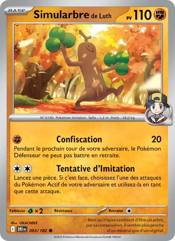 Carte Pokémon Simularbre de Luth — Rivalités Destinées
