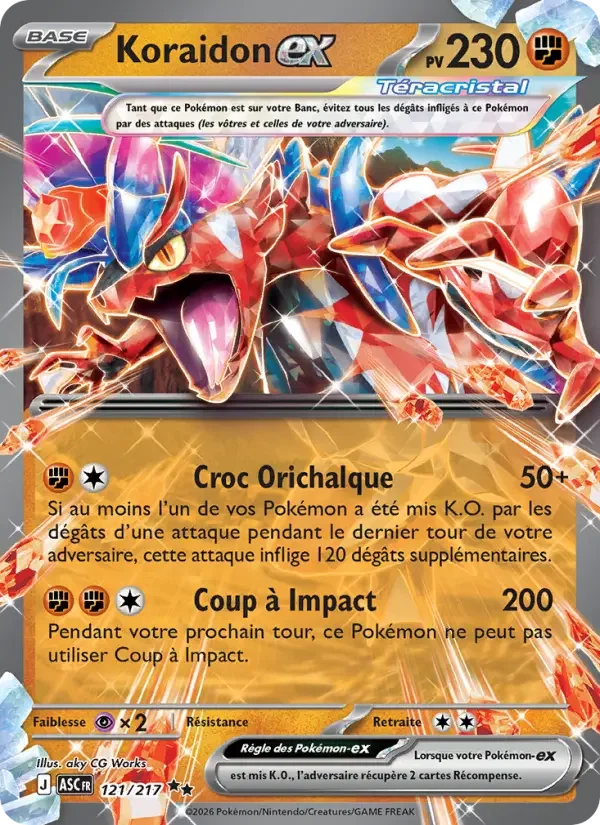 Carte Koraidon-ex